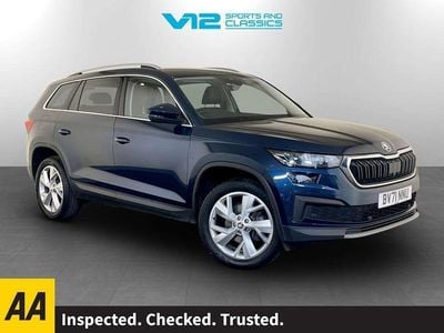 Blue Used 2021 Skoda Kodiaq SE L SUV | £18,295 (Fair price)
