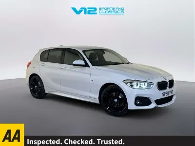 Used BMW 120 M Sport 190 HP (139 kW) 2018 White Hatchback