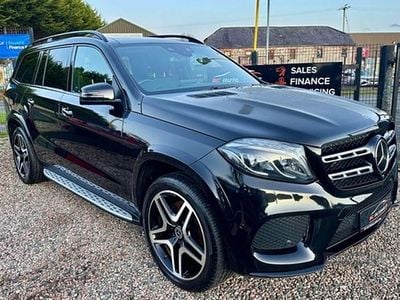 Black Used 2019 Mercedes GLS350 AMG line SUV | £38,995 (Expensive)