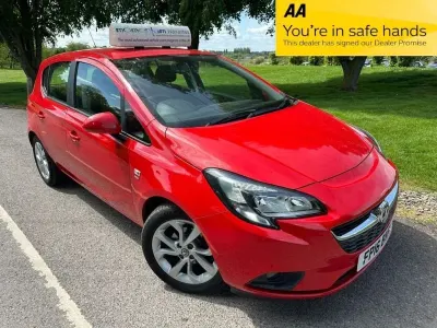 Second-hand Vauxhall Corsa 90 CP (66 kW) 2016 Roșu Hatchback