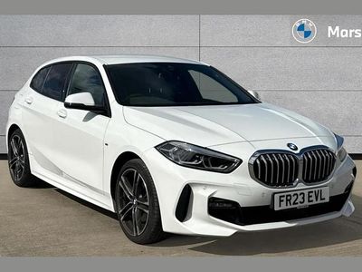 Used BMW 118 M Sport 134 HP (98 kW) 2023 White Hatchback