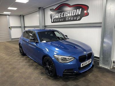Begagnad BMW 120 M Sport 2014 Blå Halvkombi