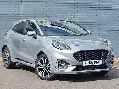 Used Ford Puma ST-Line 125 HP (91 kW) 2021 Silver SUV