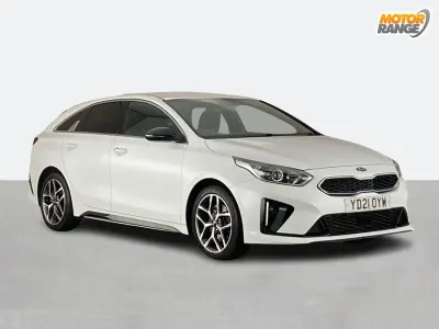 Used Kia ProCeed GT-Line 158 HP (116 kW) 2021 White Estate