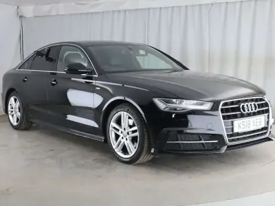 Usado Audi A6 S-Line 190 HP (139 kW) 2018 Preto Sedan