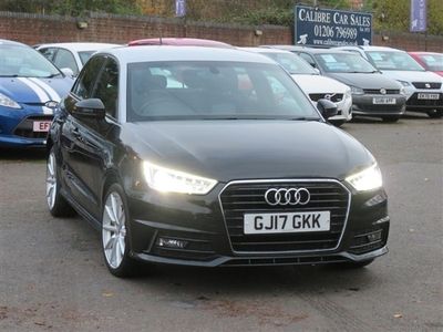 Black Used 2017 Audi A1 Sportback S-Line Hatchback | £12,995 (Fair price)