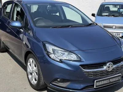 Used Vauxhall Corsa 90 HP (66 kW) 2017 Blue Hatchback