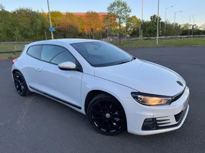 Used VW Scirocco GT 125 HP (91 kW) 2017 White Coupe