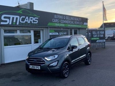 Used Ford Ecosport Zetec 125 HP (91 kW) 2018 Grey SUV