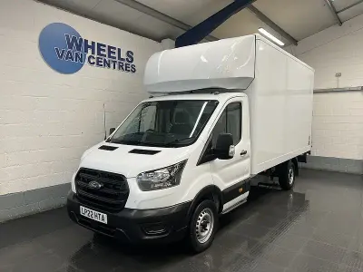 Used Ford Transit 130 HP (95 kW) 2022 White Cabriolet
