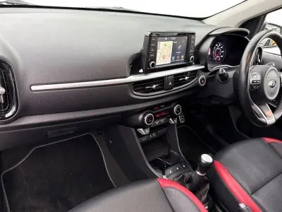 Begagnad Kia Picanto GT-Line S 2017 Vit Halvkombi
