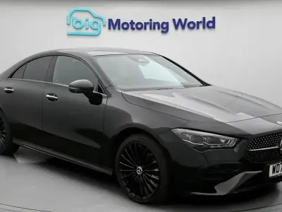 Used Mercedes CLA250e AMG line 218 HP (160 kW) 2024 Black Coupe