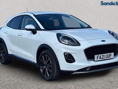 Used Ford Puma Titanium 125 HP (91 kW) 2023 Frozen white (premium paint) SUV
