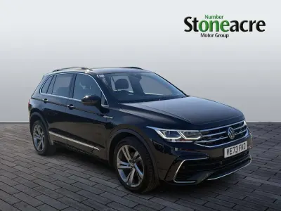 Used VW Tiguan R-line Edition 150 HP (110 kW) 2023 Black SUV
