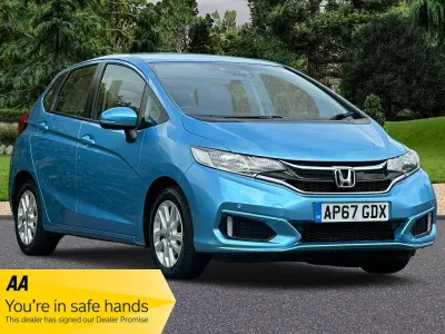 Used Honda Jazz SE 102 HP (75 kW) 2018 Blue Hatchback