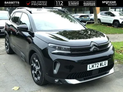 Used Citroën C5 PureTech 2022 Black Hatchback