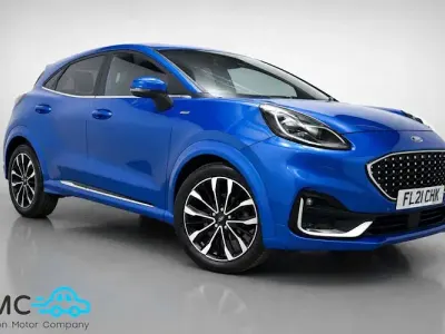 Used Ford Puma ST-Line 125 HP (91 kW) 2021 Blue SUV