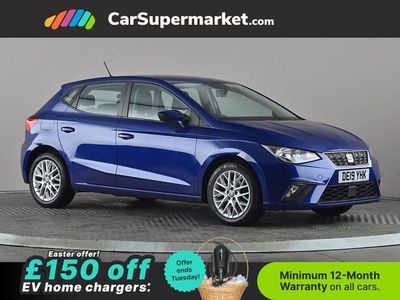 Used Seat Ibiza SE Technology 2019 Blue Hatchback