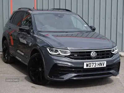 Begagnad VW Tiguan Black Edition 245 HK (180 kW) 2024 Grå SUV