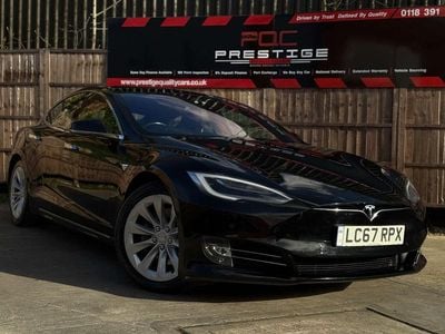 Used Tesla Model S 350 kW (476 HP) 2017 Black Hatchback