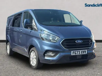 Used Ford Transit Custom Limited 131 HP (96 kW) 2023 Blue Van