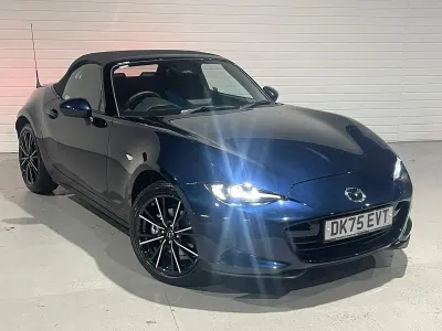 Used Mazda MX5 Exclusive-Line 184 HP (135 kW) 2025 Blue Cabriolet