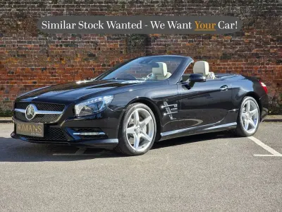 Used Mercedes SL500 AMG 435 HP (319 kW) 2014 Black Cabriolet