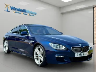 Used BMW 640 M Sport 313 HP (230 kW) 2014 Blue Coupe