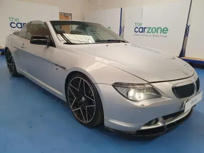 Used BMW 630 Cabriolet Sport Line 2007 Silver Cabriolet