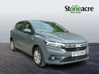 Used Dacia Sandero Expression 100 HP (73 kW) 2023 Grey Hatchback