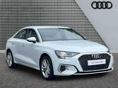 Used Audi A3 Sport 150 HP (110 kW) 2022 White Sedan