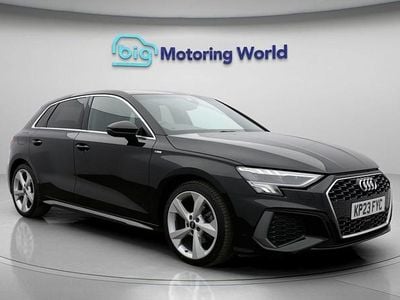 Used Audi A3 S-Line 2023 Black Sedan