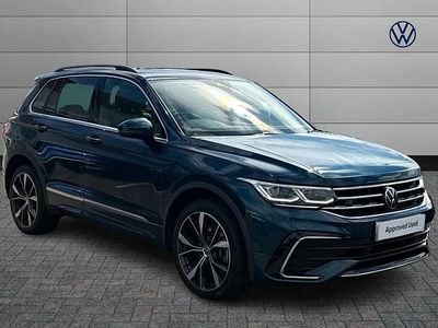Used VW Tiguan R-line 245 HP (180 kW) 2023 Blue SUV