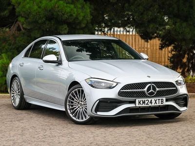Used Mercedes C300 AMG Line Premium 258 HP (189 kW) 2024 Silver Sedan
