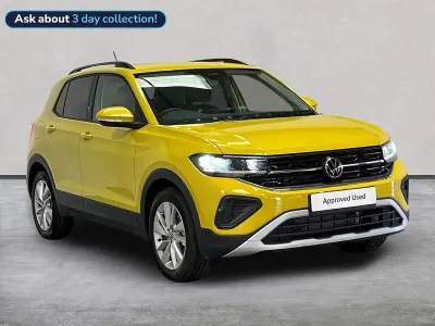 New VW T-Cross Match 115 HP (84 kW) 2026 Yellow SUV