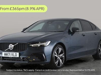 Blue Used 2021 Volvo S90 R-Design Sedan | £21,959 (Fair price)