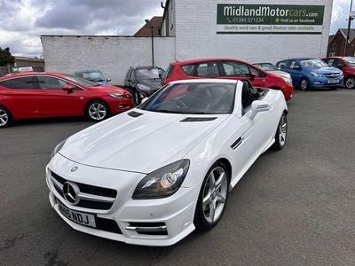 Used Mercedes SLK250 AMG 204 HP (150 kW) 2015 White Cabriolet