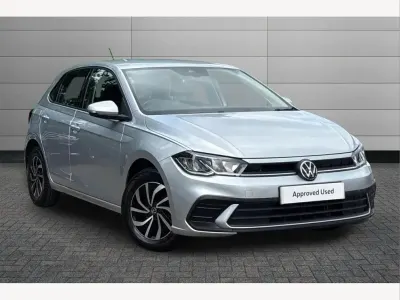Used VW Polo Life 95 HP (69 kW) 2021 Silver Hatchback