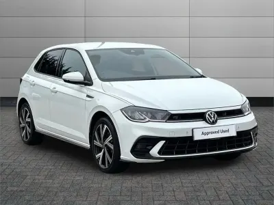 Used VW Polo R-line 108 HP (79 kW) 2023 White Hatchback