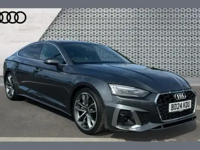 Used Audi A5 S-Line 200 HP (147 kW) 2024 Grey Hatchback