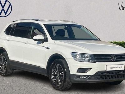 White Used 2018 VW Tiguan Allspace SE SUV | £17,897 (Fair price)