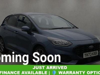 Used Ford Fiesta ST-Line 125 HP (91 kW) 2023 Blue Hatchback