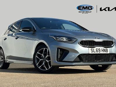 Used Kia Ceed GT GT-Line 138 HP (101 kW) 2019 Lunar silver Hatchback