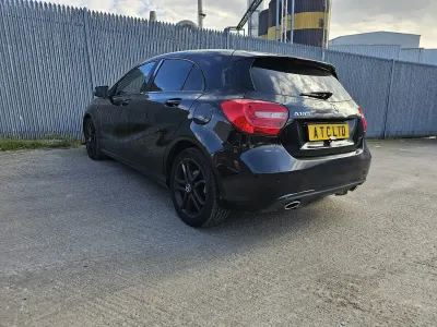 Used Mercedes A180 2014 Black Hatchback