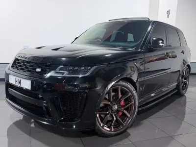 Używany Land Rover Range Rover Sport SVR 575 KM (422 kW) 2019 Czarny SUV