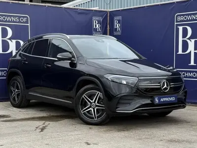 Used Mercedes EQA250 AMG line 139 kW (190 HP) 2022 Black SUV