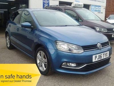 Used VW Polo Match 2016 Blue Hatchback