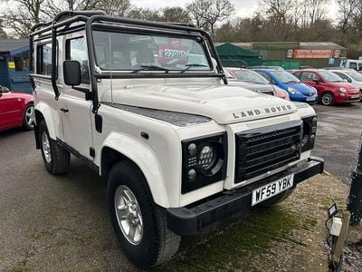 White Used 2009 Land Rover Defender SUV | £27,995 (Expensive)