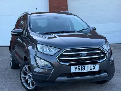 Used Ford Ecosport Titanium 125 HP (91 kW) 2018 Grey SUV