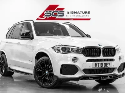 Used BMW X5 M Sport 258 HP (189 kW) 2018 White SUV